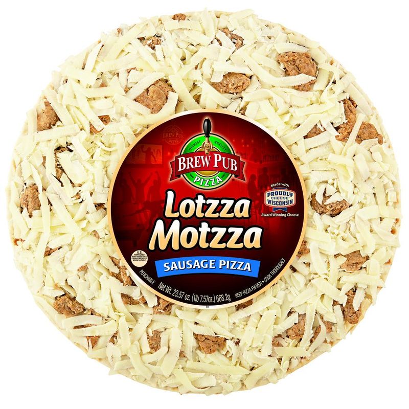 Brew Pub Lotzza Motzza Sausage
