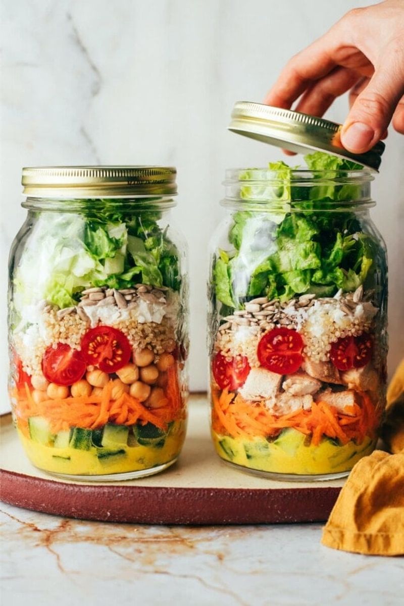 Mason Jar Salads