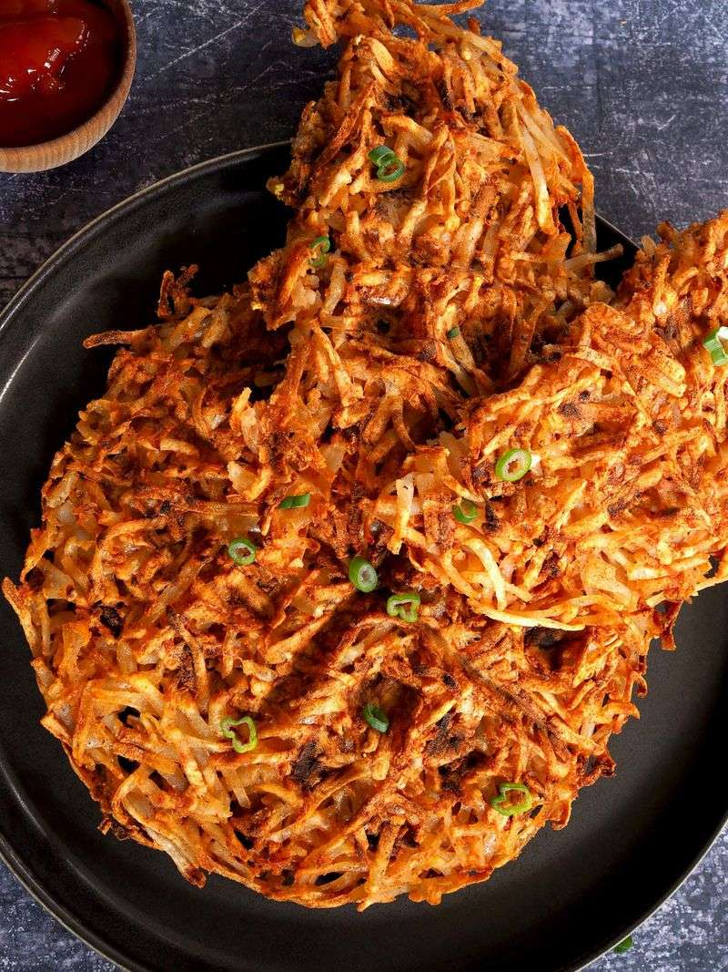 Waffle Iron Hash Browns
