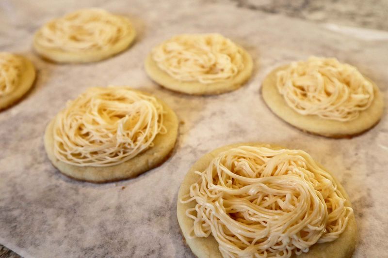 Spaghetti And Meatballs Cookies