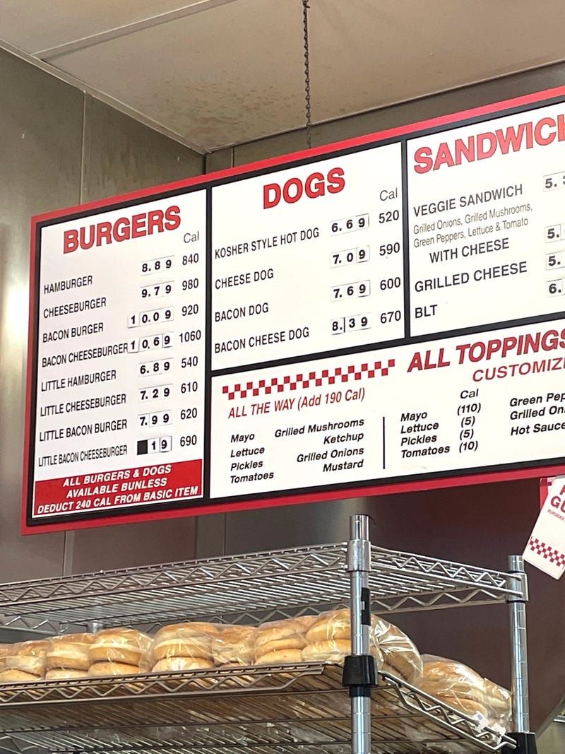 Five Guys' Burger Burrito Mistake