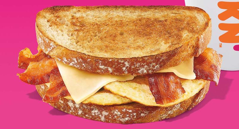 Dunkin’ Sourdough Breakfast Sandwich