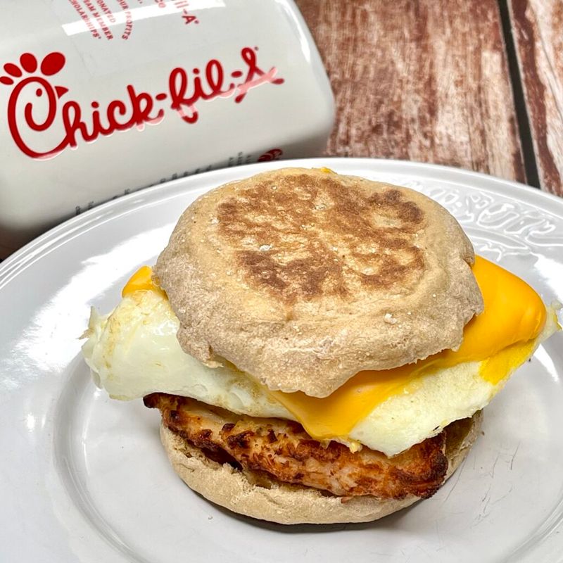 Chick-fil-A's Chicken, Egg & Cheese Biscuit