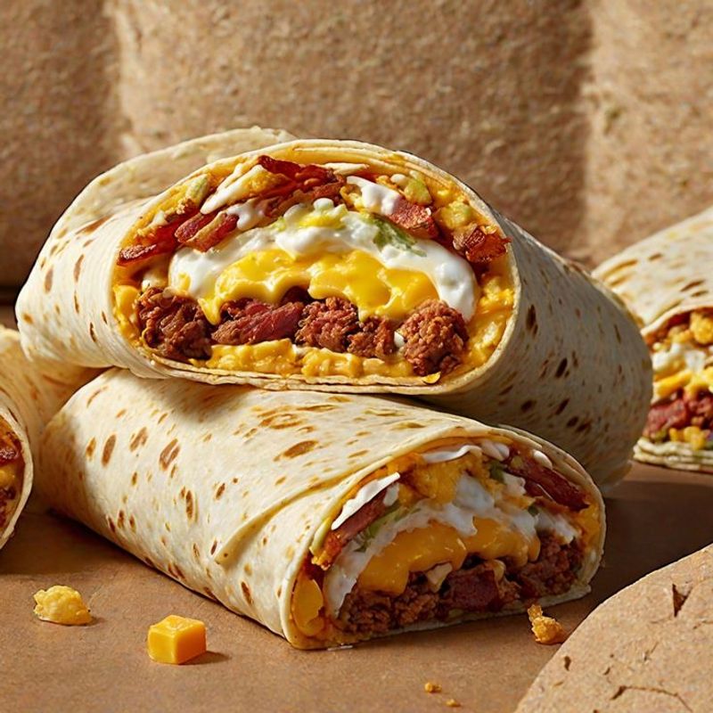 Sonic Ultimate Meat & Cheese Breakfast Burrito