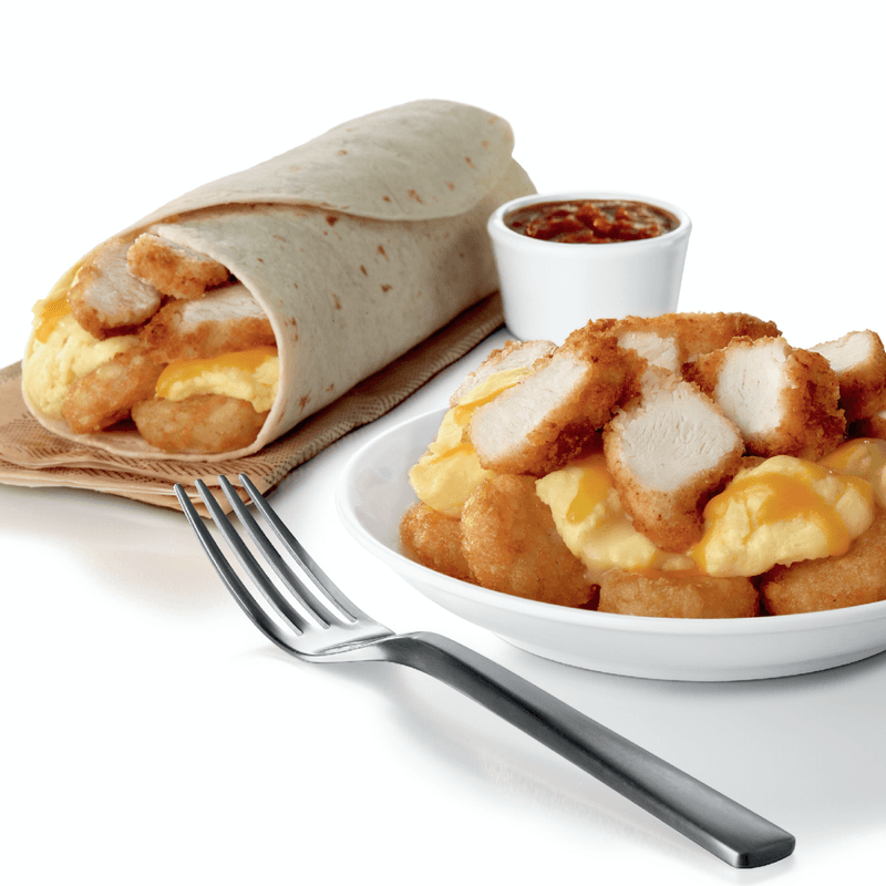 Chick-fil-A's Hash Brown Scramble Burrito