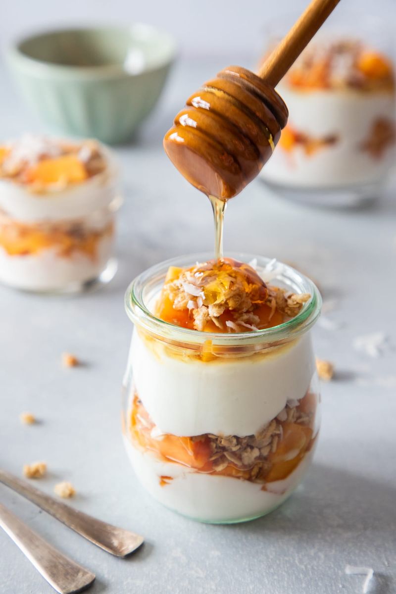 Papaya Yogurt Parfaits