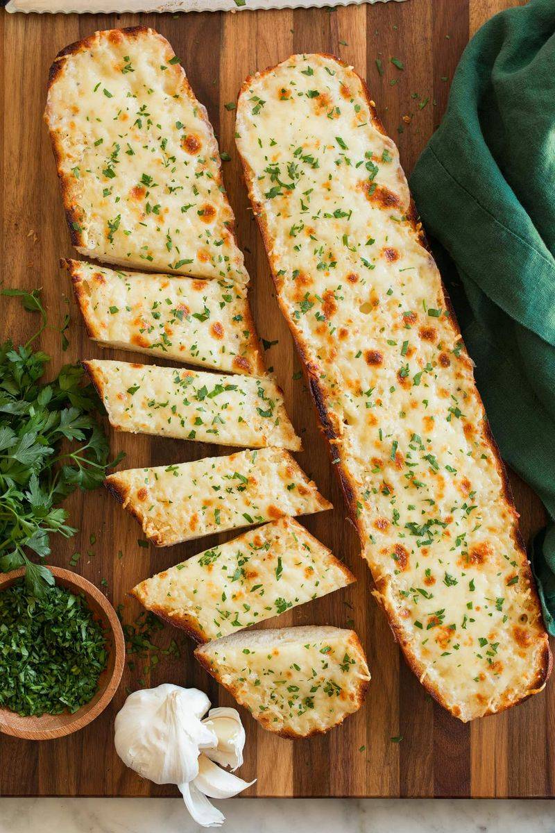 Cheesy Parmesan Garlic Bread