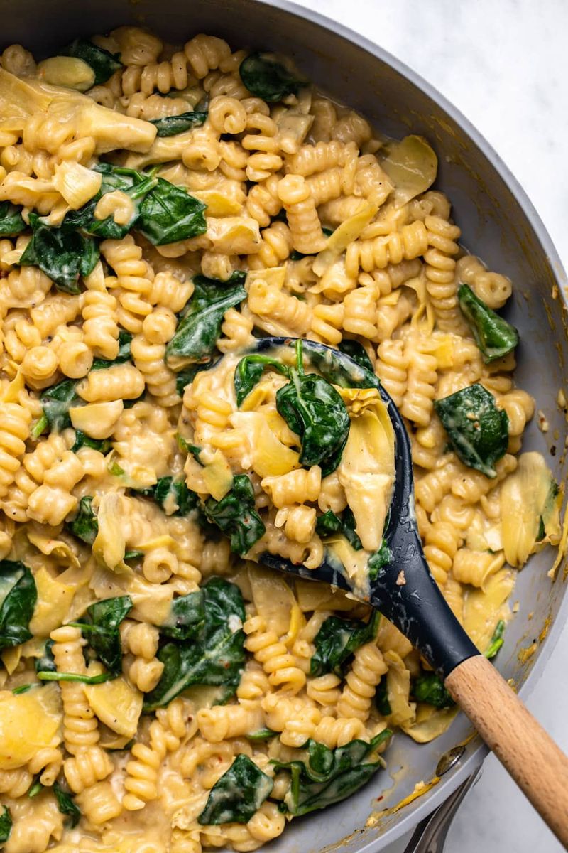 Spinach And Artichoke Pasta Bake