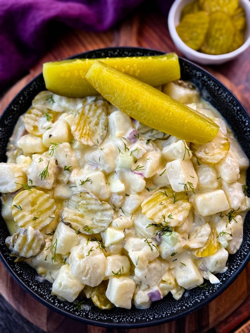 Classic Potato Salad With Pickles