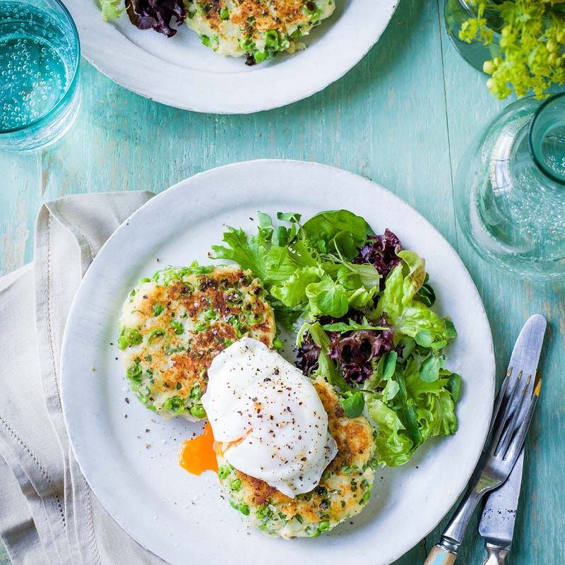 Pea And Potato Cakes