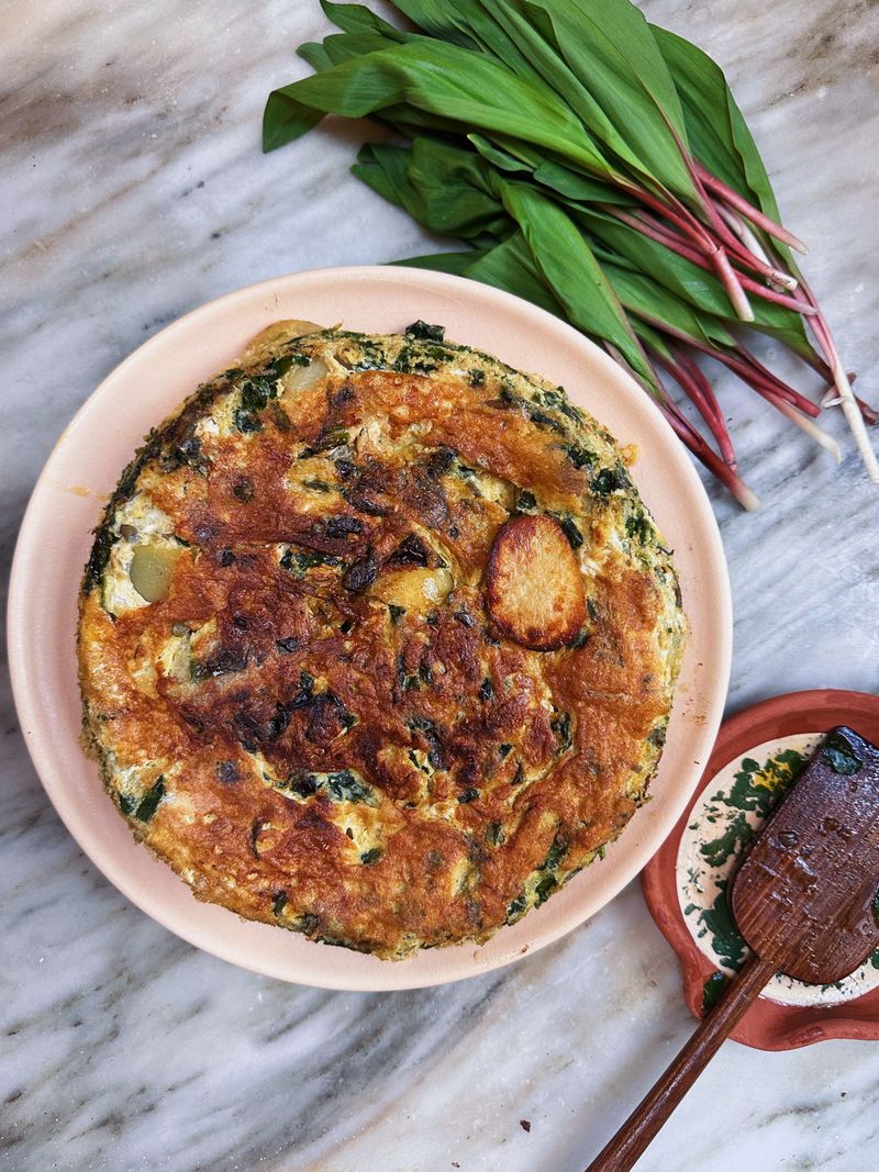 Ramp And Potato Frittata