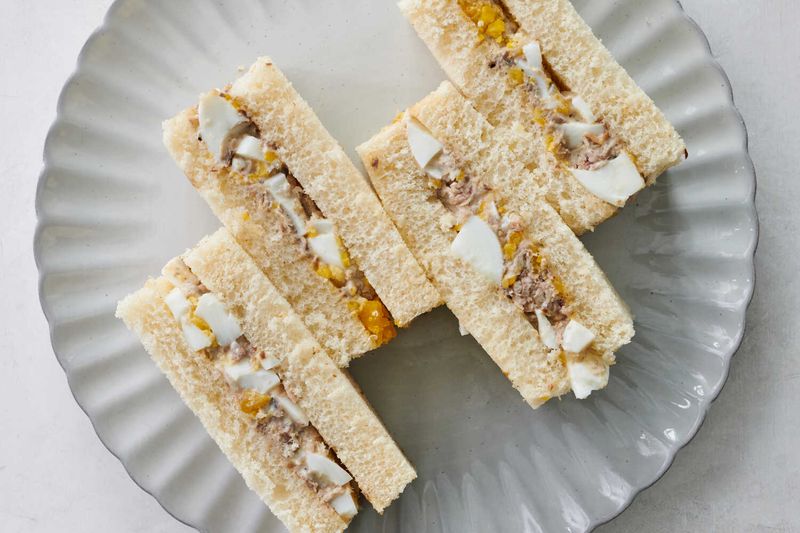 Sardine And Onion Sandwiches