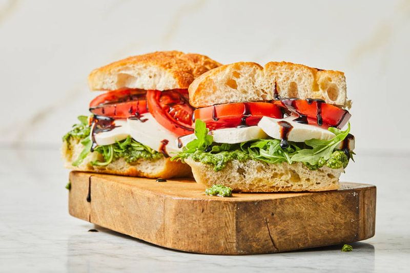 Caprese Pesto Panini
