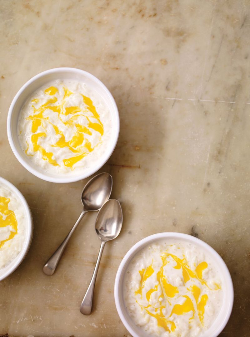 Mango Coconut Rice Pudding