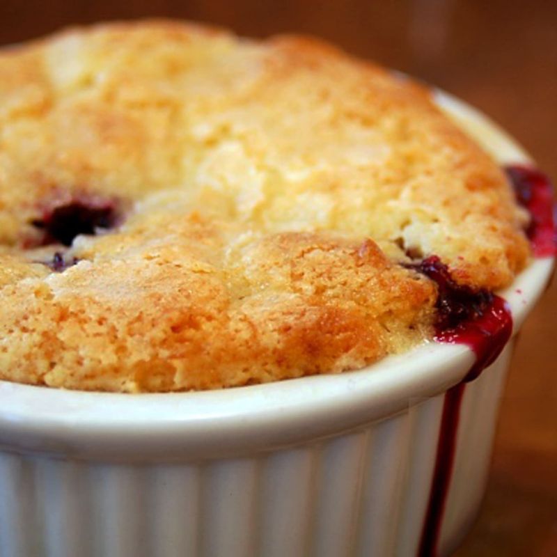 Personal Berry Cobbler