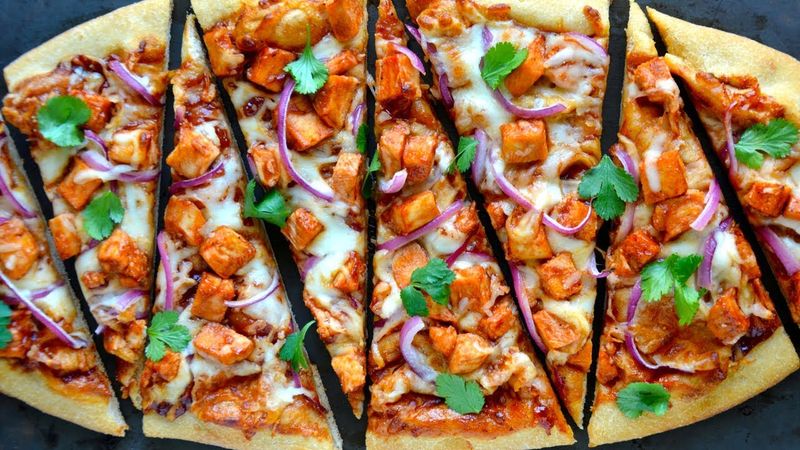 BBQ Chicken Flatbreads