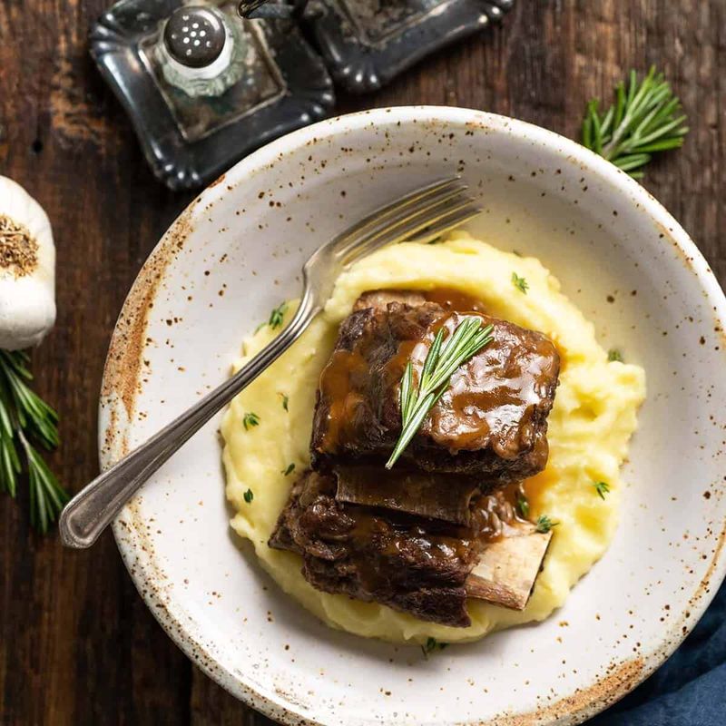 Black Tea Braised Short Ribs