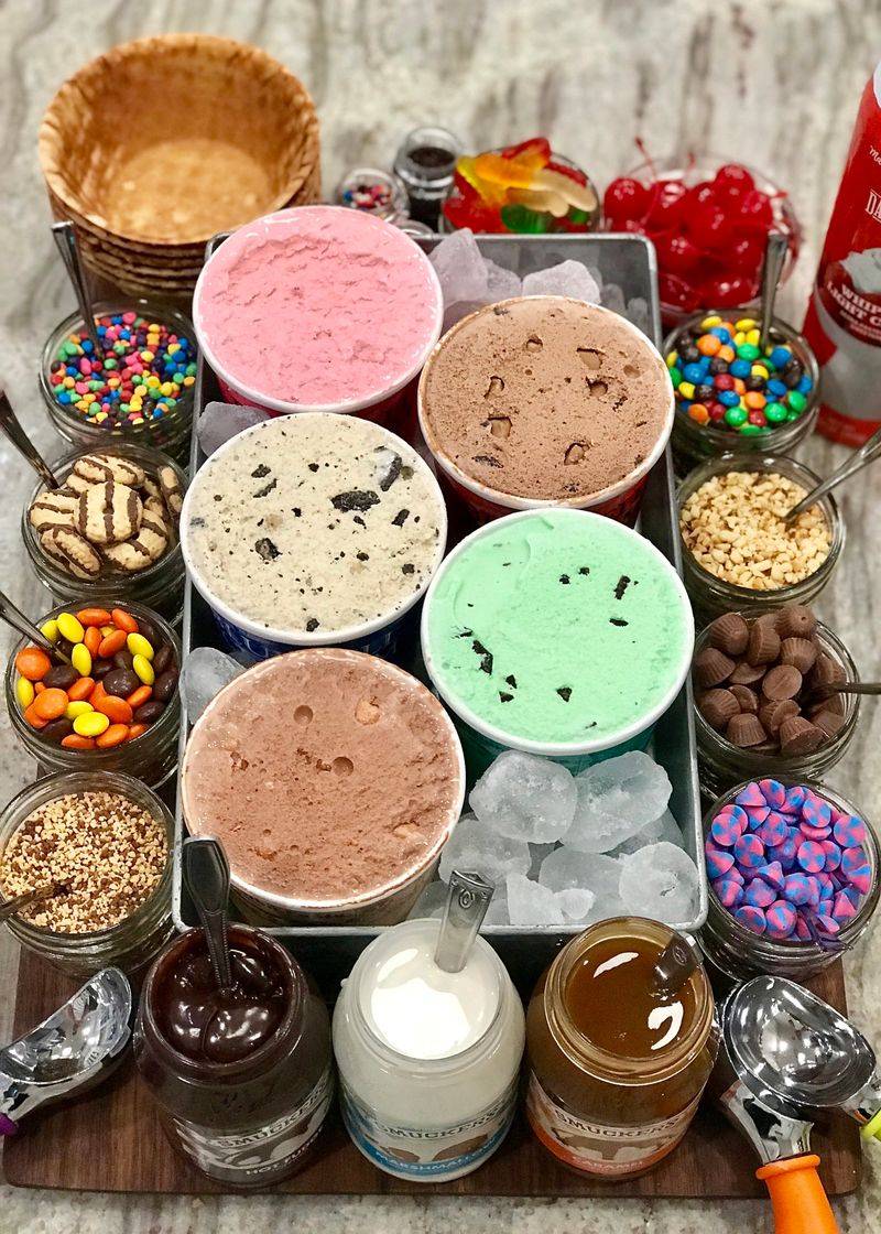 Ice Cream Sundae Buffet