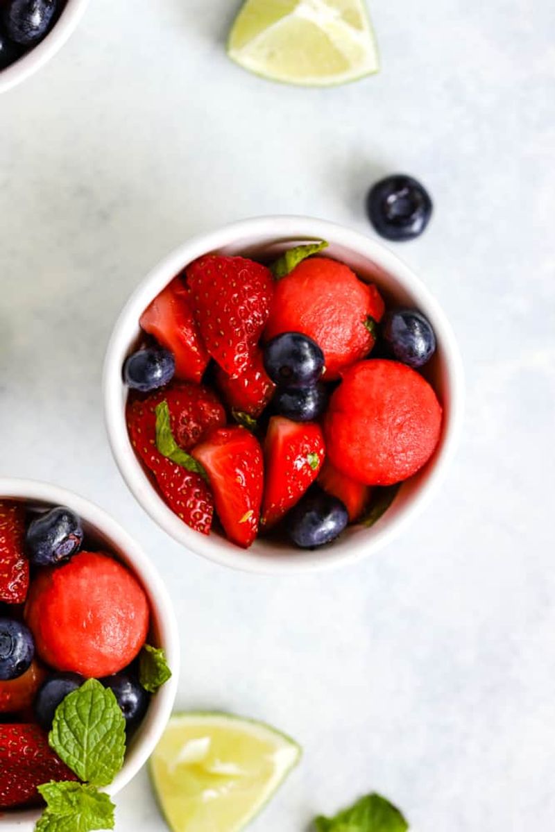 Honey Lime Fruit Salad