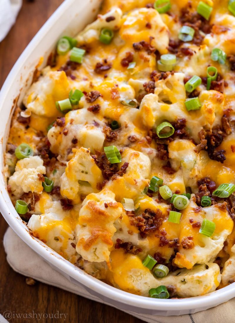 Loaded Cauliflower Casserole
