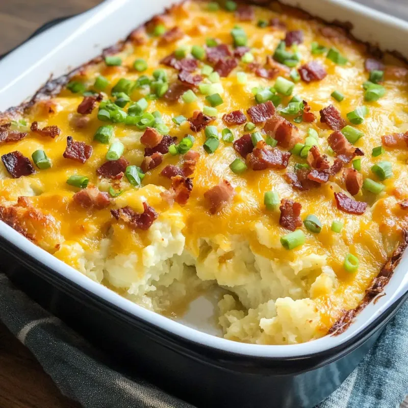 Twice-Baked Potato Casserole