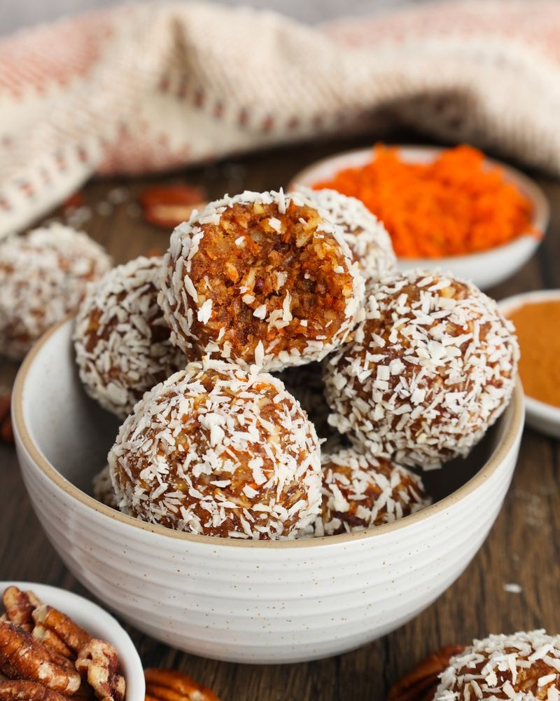 Carrot-Ginger Energy Balls