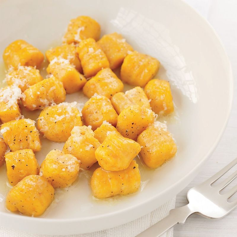 Carrot Gnocchi With Brown Butter