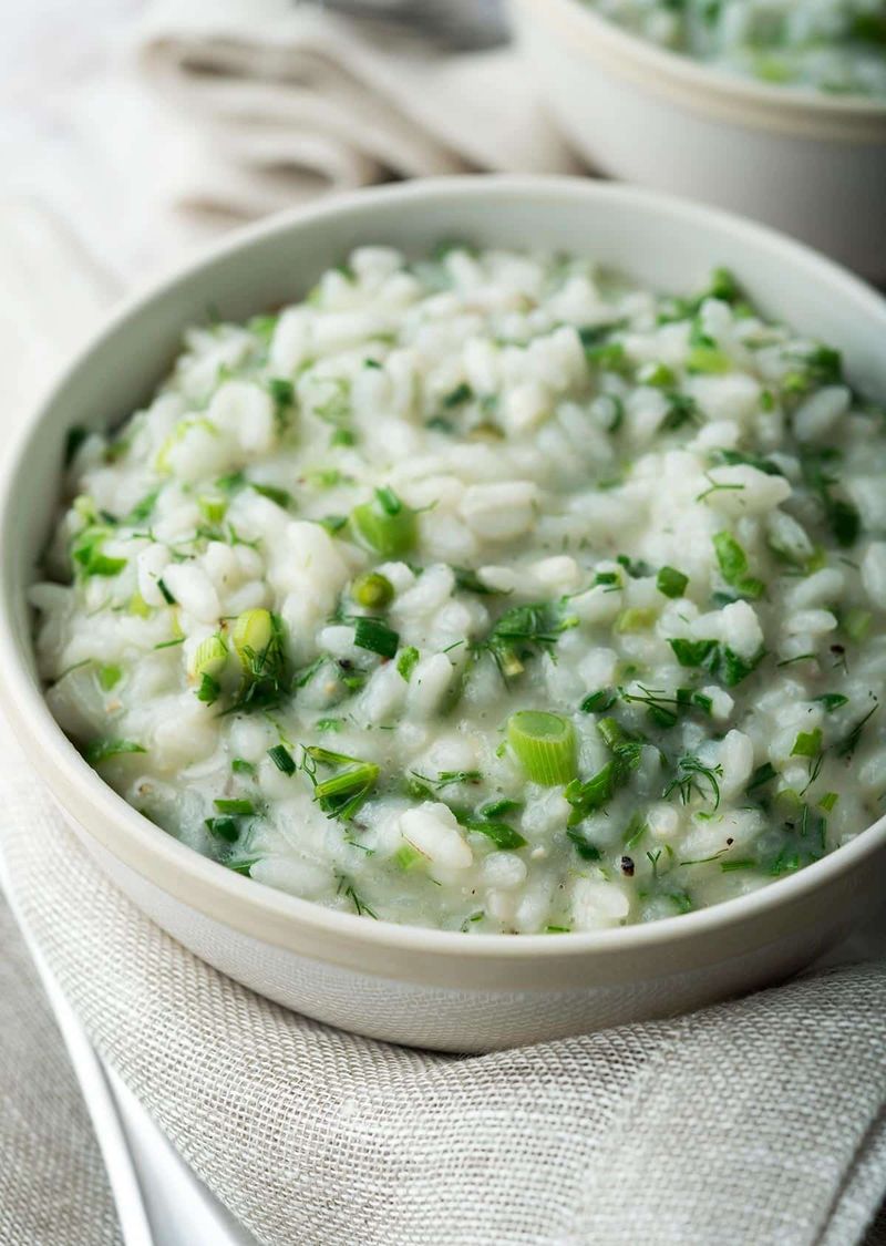 Creamy Ramp Risotto