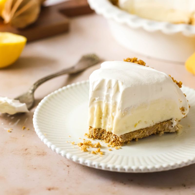 Lemon Icebox Pie With Graham Cracker Crust