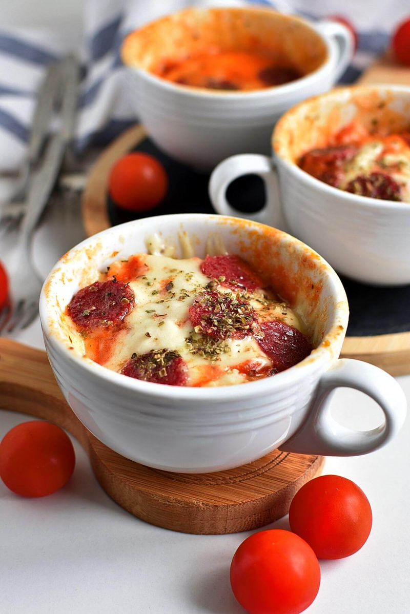 5-Minute Mug Pizza
