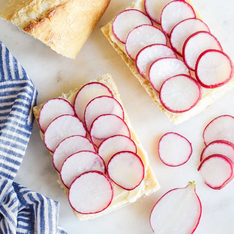 Radish & Herb Butter Bites