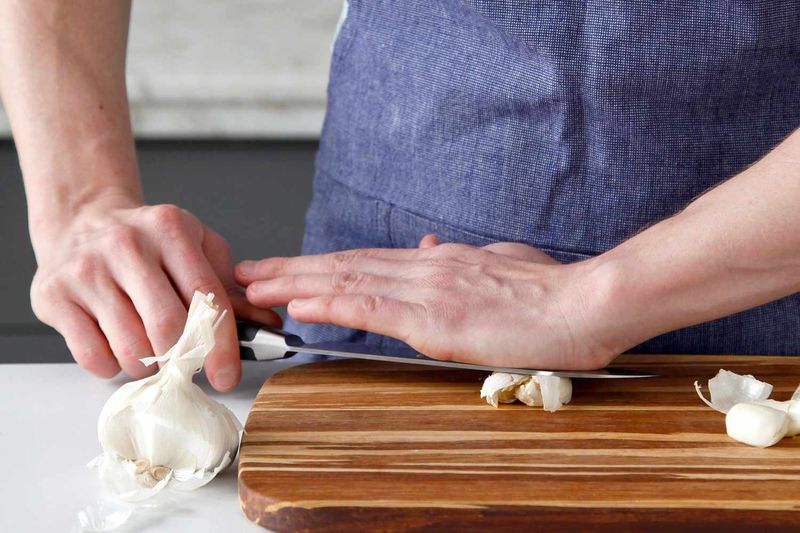 Garlic: Smash Don't Peel