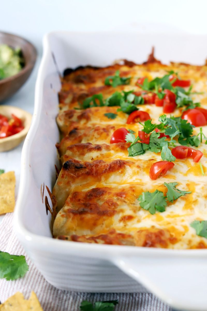 30-Minute Chicken Enchiladas