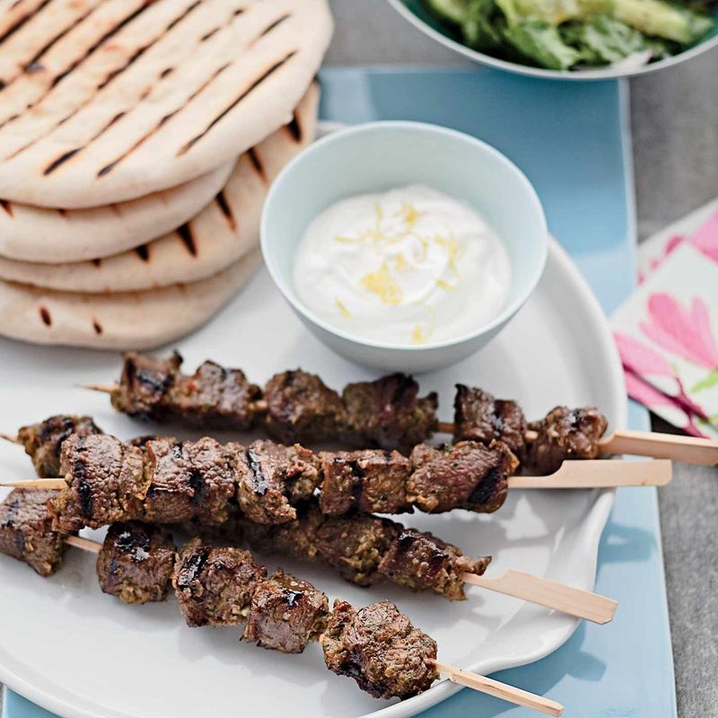 Mediterranean Lamb Kebabs