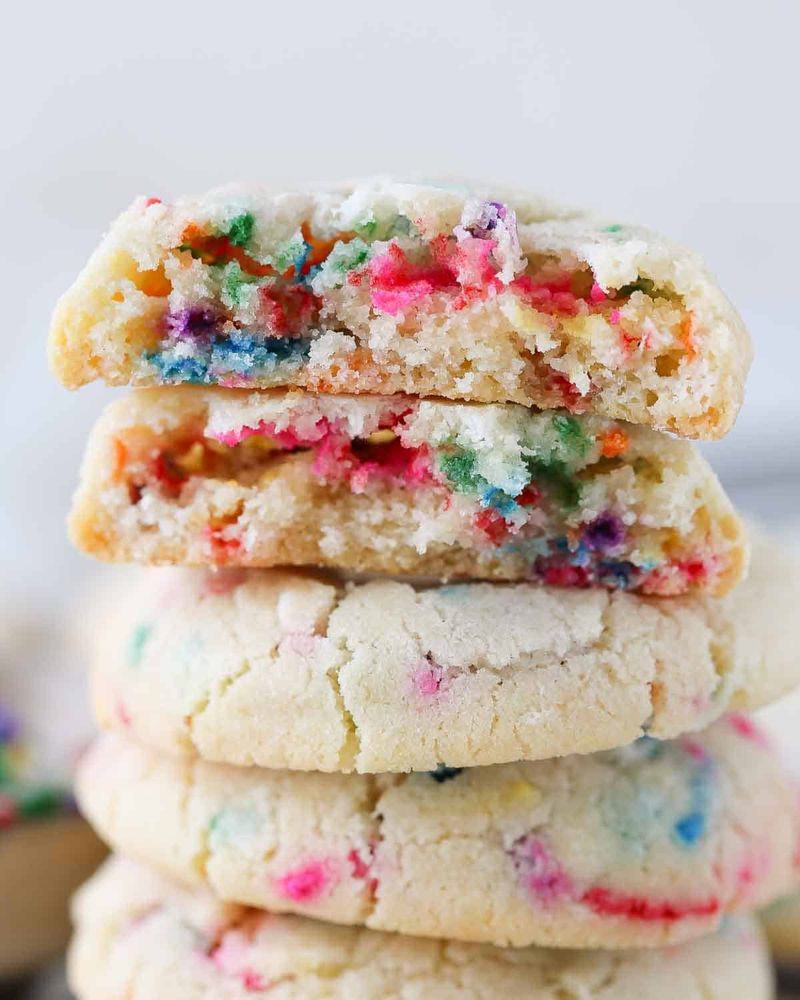 Confetti Sprinkle Sugar Cookies