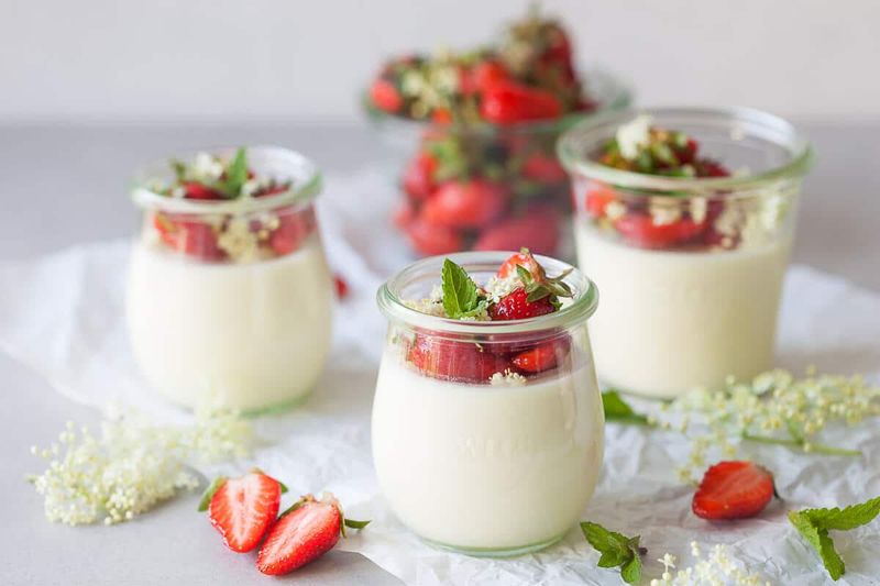 Orange Blossom Panna Cotta