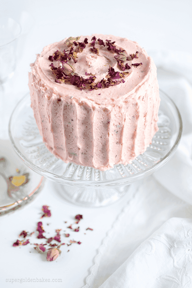 Rose Water Tea Cake