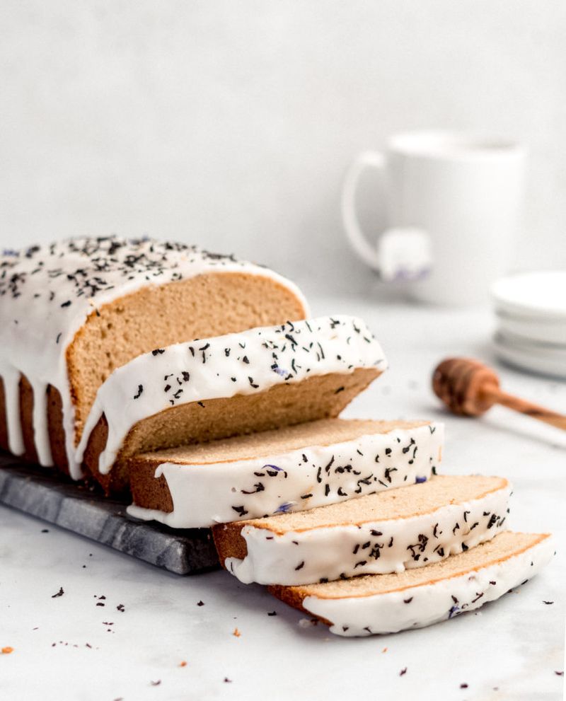 Earl Grey Tea Cake With Honey Glaze