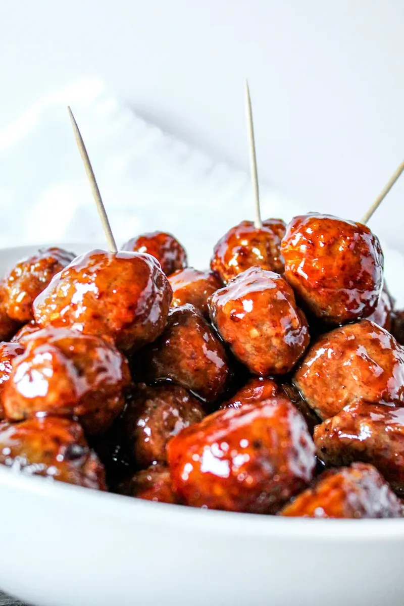 Sweet And Spicy Meatballs