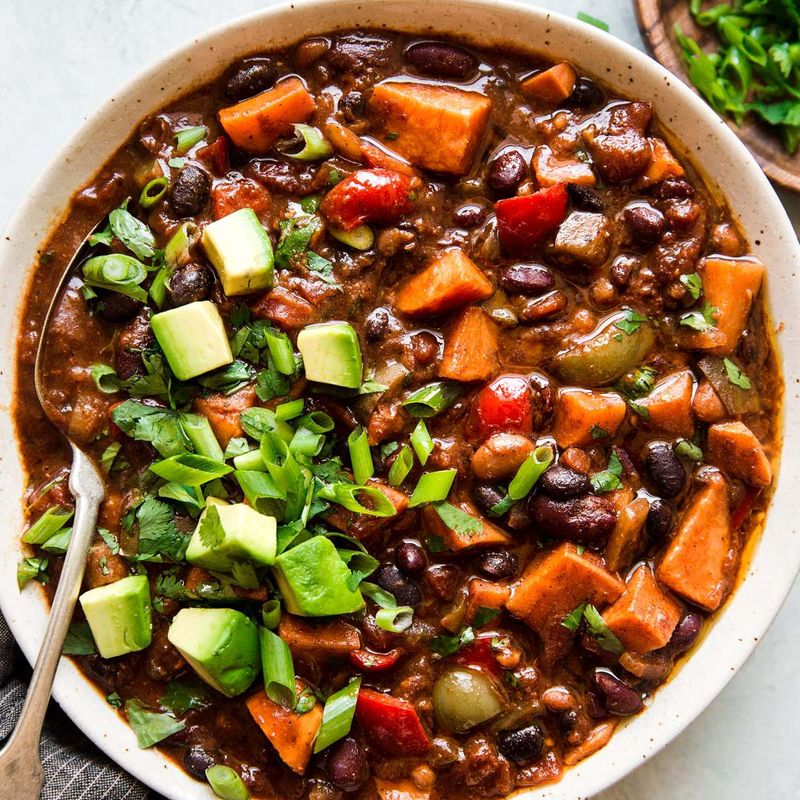 Quinoa And Black Bean Chili