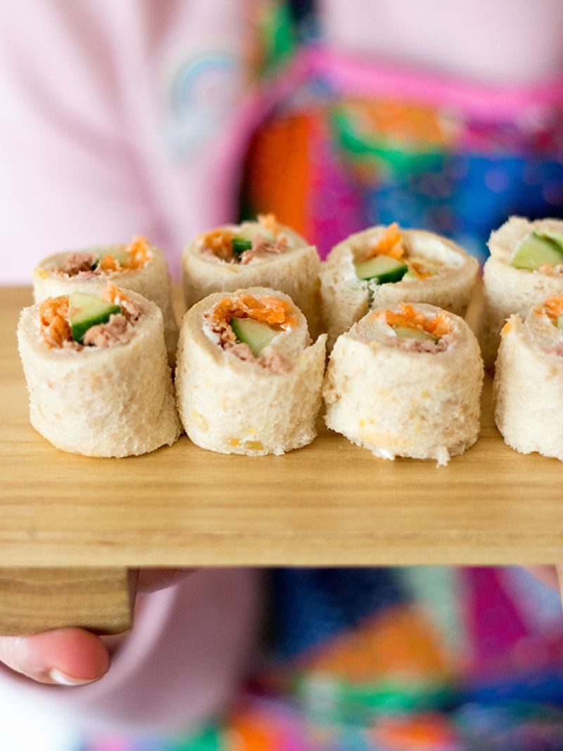 Sandwich Sushi Rolls