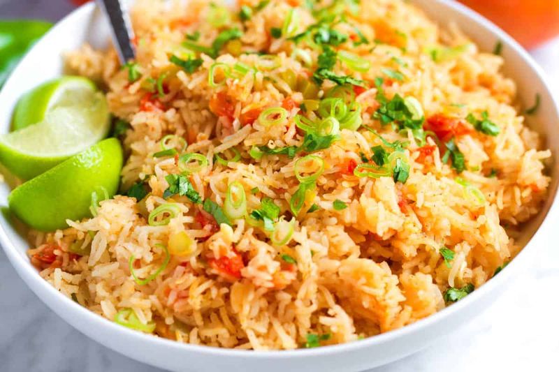 Mexican Rice With Roasted Garlic