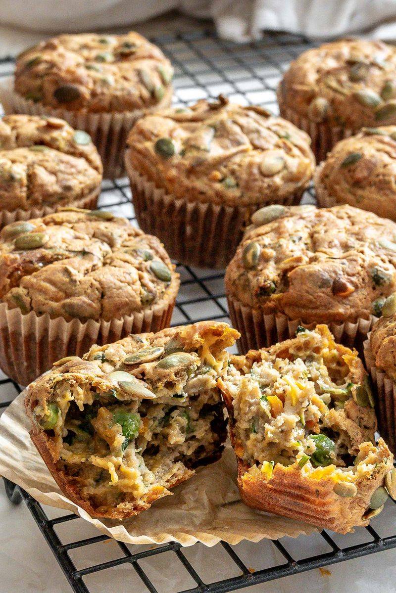 Savory Muffins That Don't Crumble