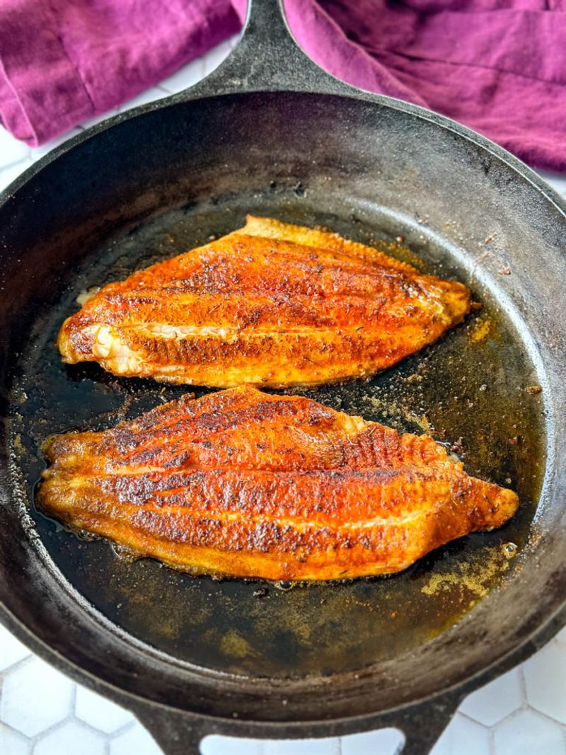 Choir Director's Cajun Whitefish