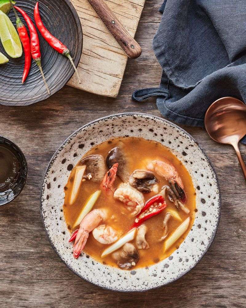 Thai Prawn Soup (Tom Yum)
