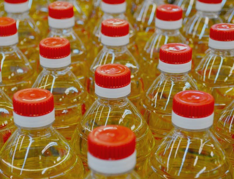 Plastic-Bottled Cooking Oil