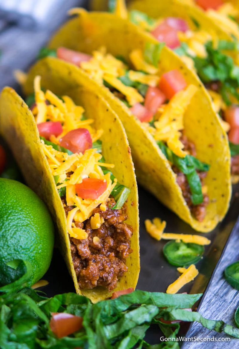 Ground Turkey Tacos With No Spice
