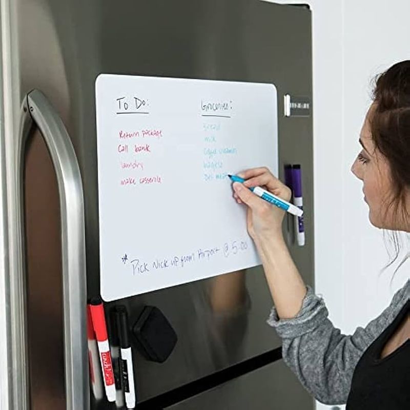Dry-Erase Board On Fridge
