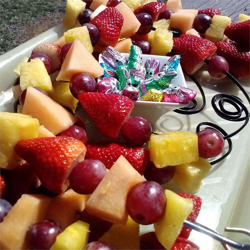 Seasonal Fruit Skewers
