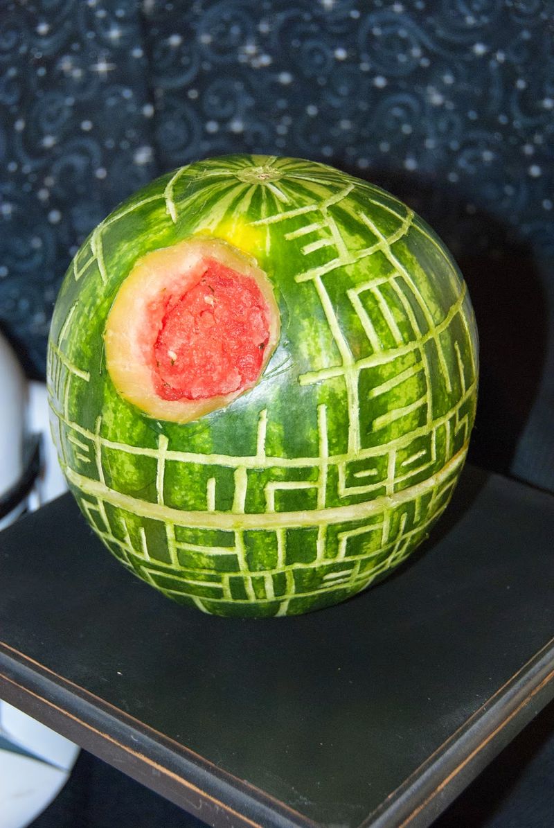 Death Star Watermelon